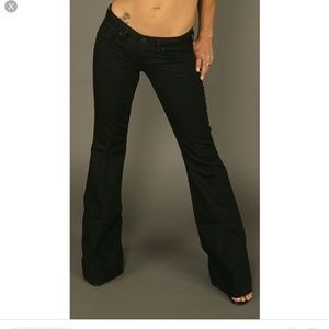 Hudson low rise Reilly flare jeans